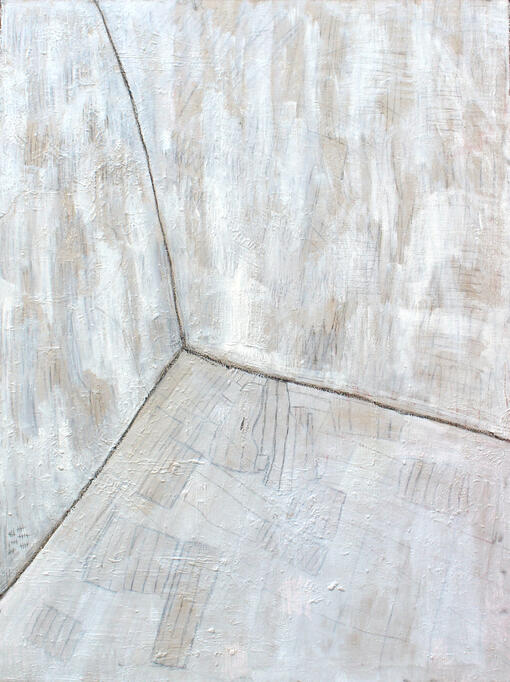 Untitled, 2023 Mixed media on canvas 36 × 48